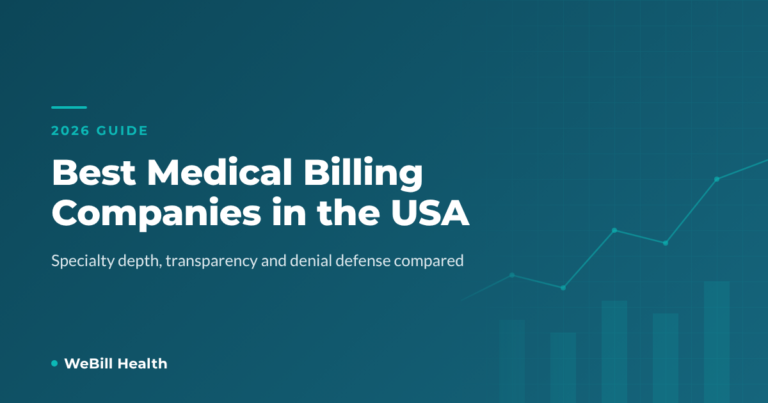 Best medical billing companies in the USA for 2026, WeBill Health